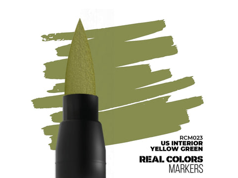 AK Interactive akrilinis žymeklis US Interior Yellow Green RCM023