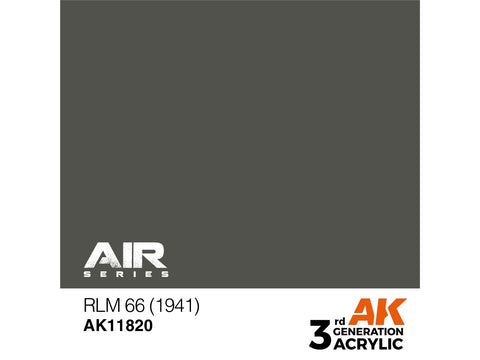 AK Interactive AIR RLM 66 dažai lėktuvams, 3 kartos akriliniai 17 ml
