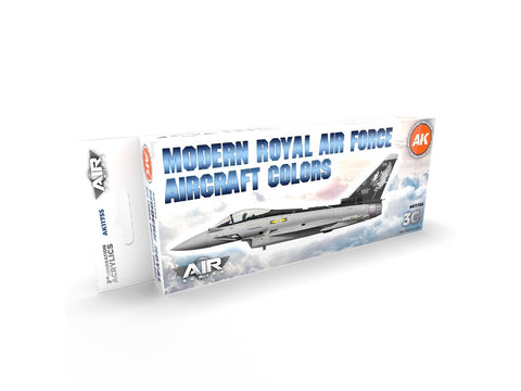 AK Interactive RAF lėktuvų akriliniai dažai, 8 vnt., AK11755
