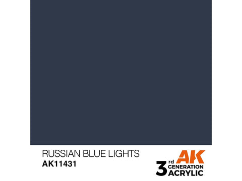 AK Interactive Russian Blue Lights figūrėlių akriliniai dažai 17 ml