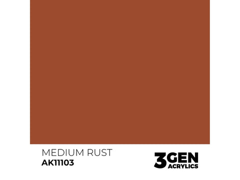 AK Interactive Medium Rust akriliniai dažai 17 ml (AK11103)