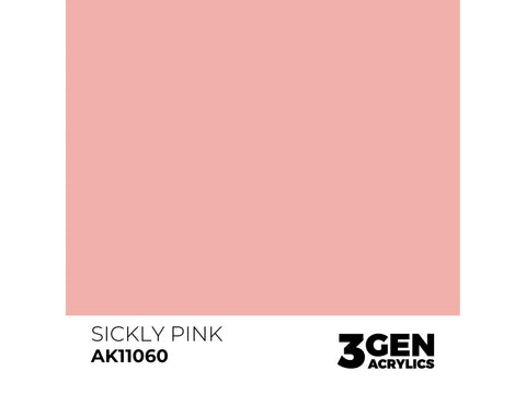 AK Interactive Sickly Pink akriliniai dažai 17ml, 3 karta