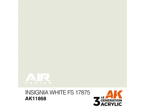 AK Interactive Insignia White FS17875 akriliniai AIR dažai 17 ml