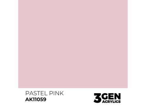 AK Interactive Pastel Pink akriliniai dažai 3rd Gen, 17 ml (AK11059)