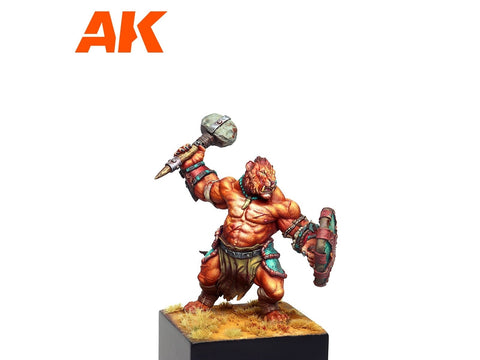 AK Interactive Sergio Vilches 3Gen akriliniai dažai 14vnt + figūrėlė