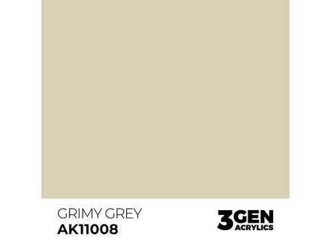 AK Interactive Grimy Grey akriliniai dažai 17 ml 3 kartos