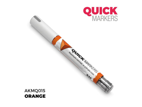 AK Interactive ORANGE Quick Marker žymeklis miniatiūrų dažymui