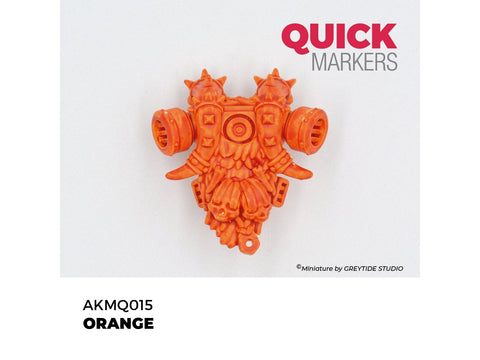 AK Interactive ORANGE Quick Marker žymeklis miniatiūrų dažymui