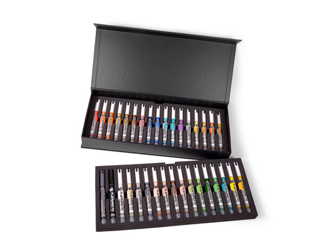 AK Interactive Playmarkers akrilinių žymeklių rinkinys, 34 spalvos