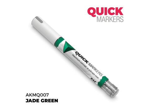 AK Interactive QUICK MARKER Jade Green žymeklis miniatiūroms