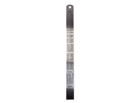 AK Interactive nerūdijančio plieno 300 mm metalinė liniuotė