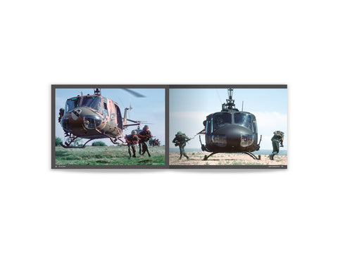 UH-1H Huey sraigtasparnio nuotraukų knyga, 108 p., minkštas viršelis, EN