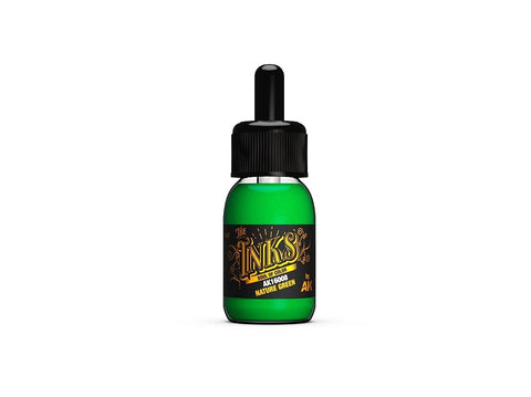 AK Interactive The Inks rašalų rinkinys Nature Colors 3×30 ml AK16025