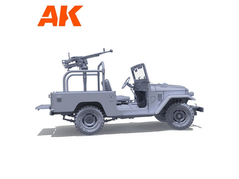 AK Interactive Toyota Land Cruiser FJ43 pikapas su DShKM, 1/35, AK35002