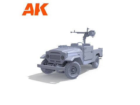 AK Interactive Toyota Land Cruiser FJ43 pikapas su DShKM, 1/35, AK35002