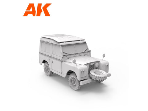 AK Interactive Land Rover 88 Series IIA Station Wagon modelis 1/35 AK35013