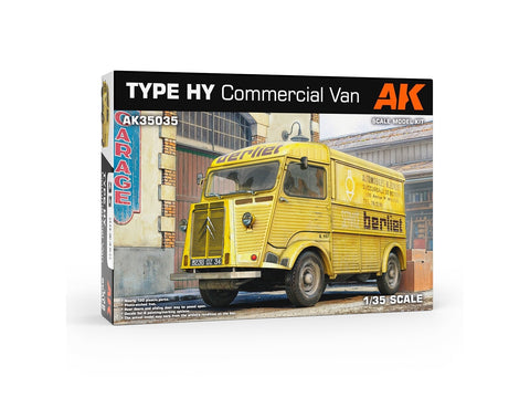 Citroen Type HY komercinis furgonas 1/35 plastikinis modelis AK