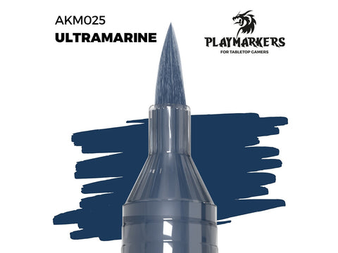 AK Interactive Ultramarine akrilinis žymeklis su teptuko galiuku