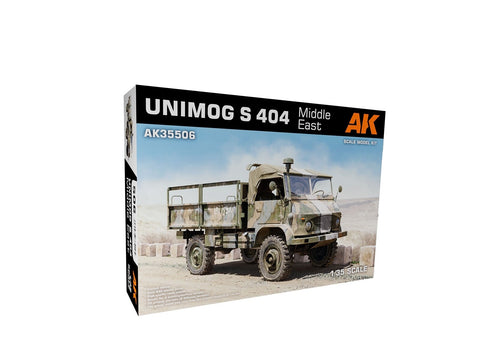 AK Interactive Unimog 404 S Middle East plastikinis modelis 1/35 AK35506
