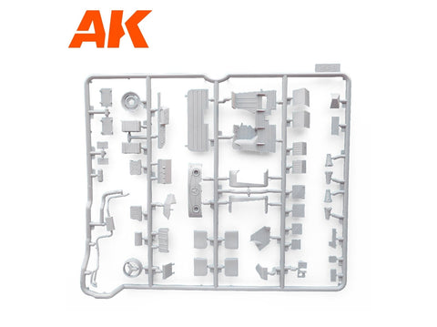 AK Interactive Unimog 404 S Middle East plastikinis modelis 1/35 AK35506