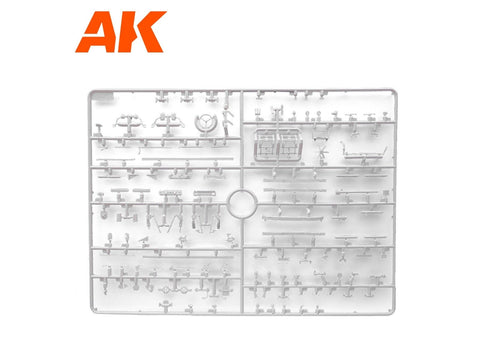 AK Interactive Unimog 404 S Middle East plastikinis modelis 1/35 AK35506