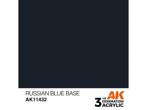 AK Interactive Russian Blue Base figūrėlių akriliniai dažai 17 ml