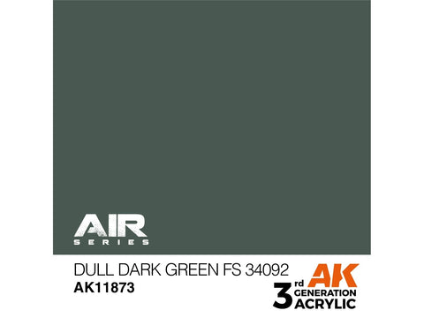 AK Interactive AIR akriliniai dažai Dull Dark Green FS34092 17ml