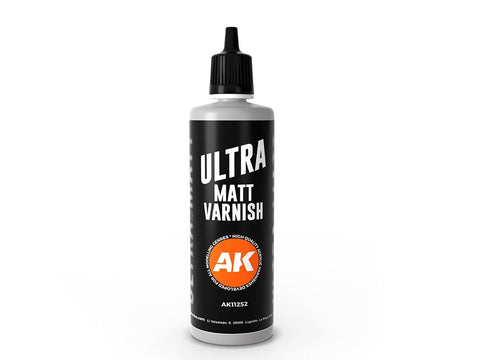 AK Interactive ultramatinis lakas ULTRA MATT VARNISH 100 ml