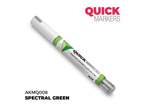 AK Interactive QUICK MARKER Spectral Green žymeklis miniatiūroms