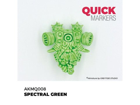AK Interactive QUICK MARKER Spectral Green žymeklis miniatiūroms