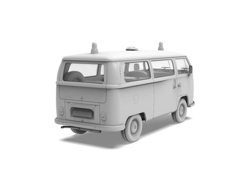 Volkswagen T2 1967 tarnybinis mikroautobusas 1/35 AK Interactive