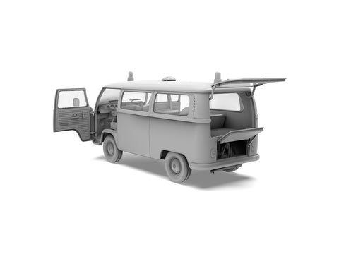 Volkswagen T2 1967 tarnybinis mikroautobusas 1/35 AK Interactive
