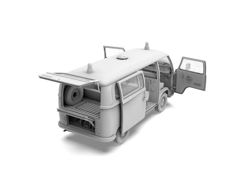 Volkswagen T2 1967 tarnybinis mikroautobusas 1/35 AK Interactive