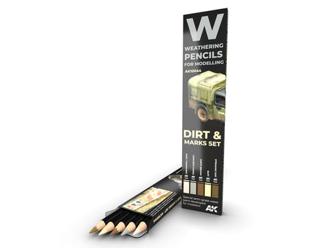 AK Interactive purvo ir dėmių weathering pieštukų rinkinys AK10044