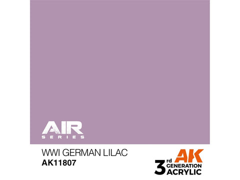 AK Interactive WWI German Lilac akriliniai dažai AIR, 17 ml