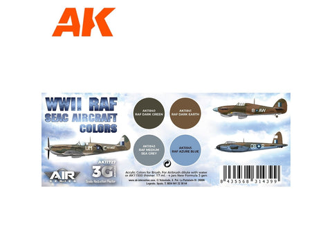 AK Interactive RAF SEAC WWII akriliniai dažai lėktuvų kamufliažui