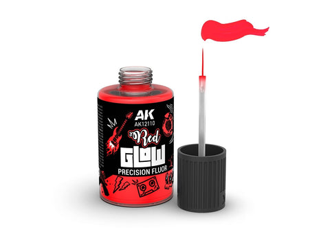 AK Interactive Red Glow fluorescenciniai emalio dažai, 30 ml AK12110