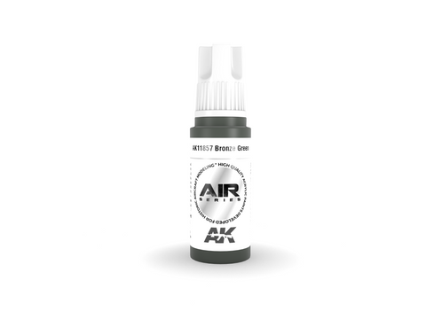 AK Interactive Bronze Green akriliniai dažai lėktuvų modeliams 17 ml