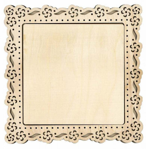Medinis nuotraukų rėmelis „Vasara“ didelis 26x26 cm