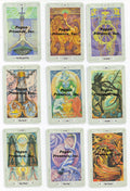 Aleister Crowley THOTH Mažos Tarot kortosHOBI.LT 🇱🇹