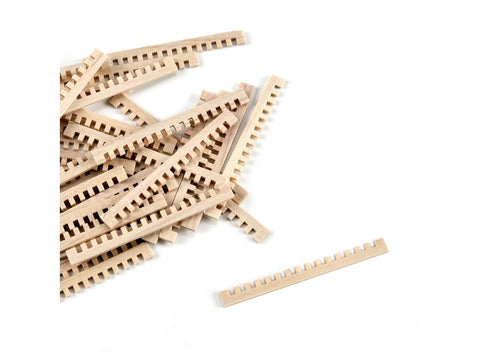 Amati smulkios medinės grotelės 30 mm, 30 vnt. laivų modeliams