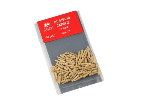 Amati buksmedžio kaiščiai 10 mm (100 vnt.)