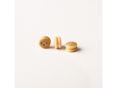 Amati buksmedžio jufersai 3 mm (100 vnt.) laivų modeliams 4055,03