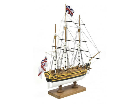 Amati H.M.S. Bounty medinio laivo rinkinys 1/135 – Pirmas žingsnis
