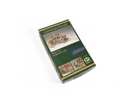 Amati Karališkoji karieta 1819, 1/24 medinis surinkimo rinkinys