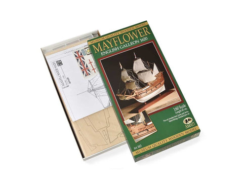 Amati Mayflower surenkamas medinis laivo modelis 1:60, 65 cm