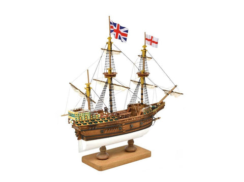 Amati Mayflower medinis laivo modelio rinkinys 1:135, pradedantiesiems 29 cm