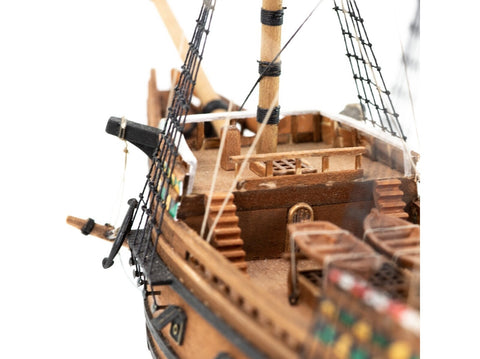 Amati Mayflower medinis laivo modelio rinkinys 1:135, pradedantiesiems 29 cm