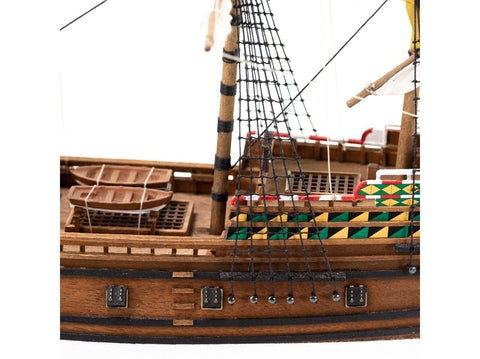 Amati Mayflower medinis laivo modelio rinkinys 1:135, pradedantiesiems 29 cm