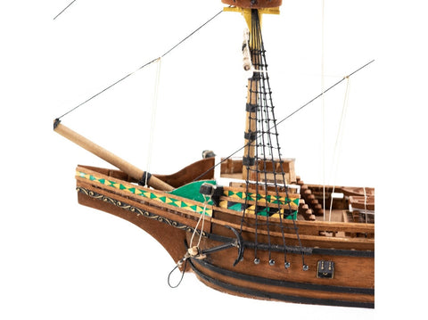 Amati Mayflower medinis laivo modelio rinkinys 1:135, pradedantiesiems 29 cm